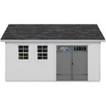 Scarsdale 12 ft. W x 16 ft. D Wood Storage Shed with Floor Handy Home