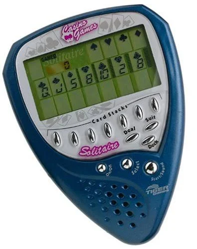 Tiger Electronics Handheld Solitaire Game