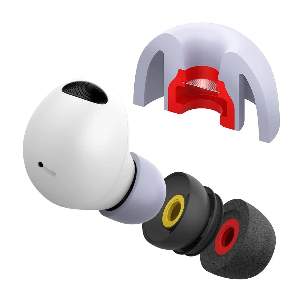 diofit Galaxy Buds2 Pro Premium SILICONE Eartips Special Pack Samsung Authorized