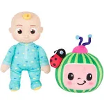 CoComelon JJ and Melon Plush Stuffed Animal Toys, 2 Pack - 8&#034; Plush -