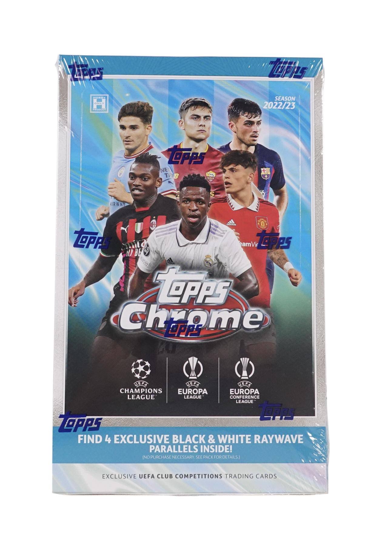 2022/23 Topps Chrome UEFA Club Competitions Soccer Lite Box