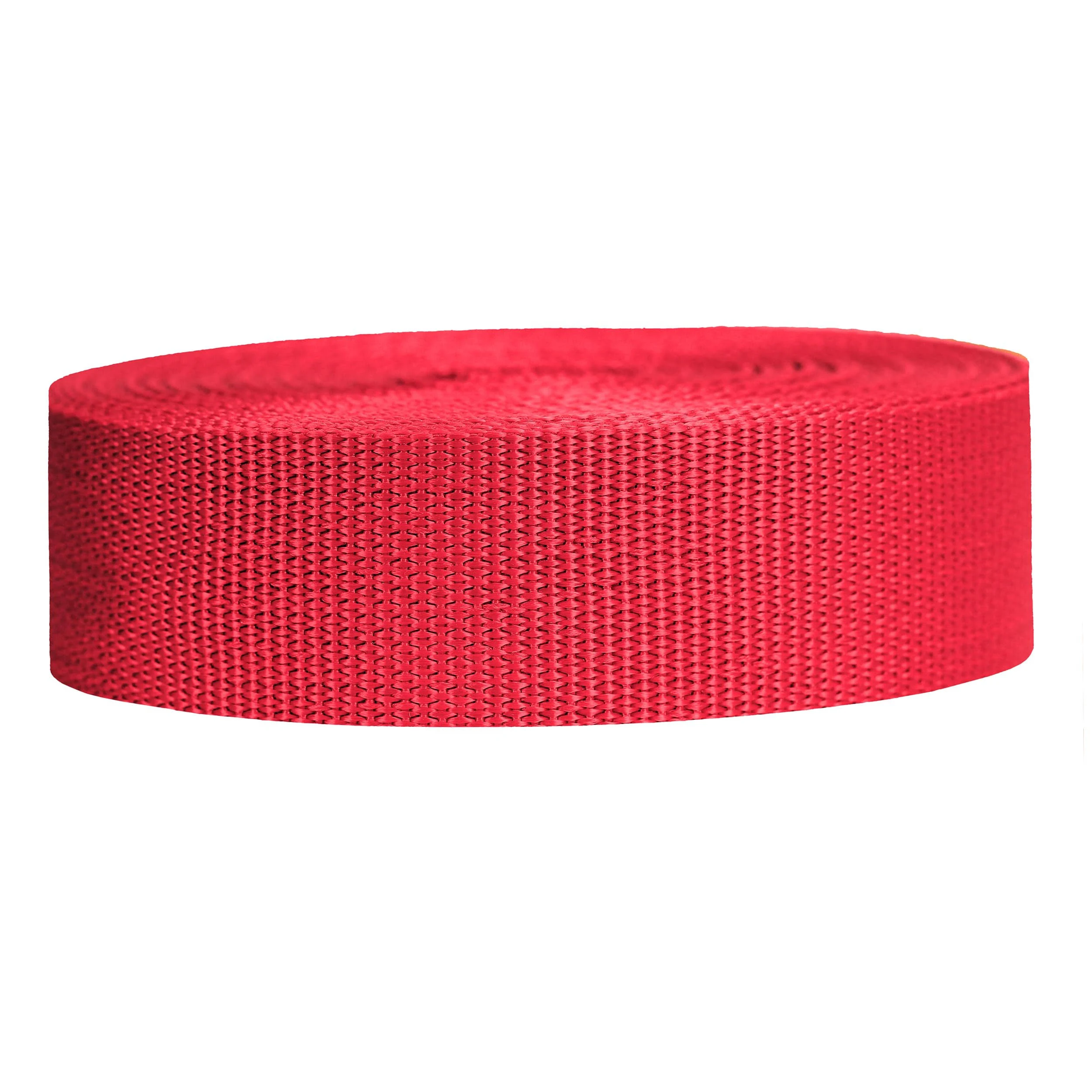 Strapworks Lightweight Polypropylene Webbing 1.5 inch by 10 Yard, Red