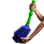 Luigi's Toilet Plunger | The World's Best Unblocker | Snake Design Bathroom Plungers | Clog & Blockage Remover