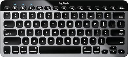 Logitech Easy‑Switch K811 Wireless Bluetooth Keyboard for Mac, iPad, iPhone, Apple TV