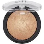 e.l.f., Baked Highlighter, Sheer, Shimmering, Hydrating, Blendable, Glides On, Creates a Radiant Glow, Nourishes, Apricot Glow, Infused with Vitamin E, Jojoba and Grape Oils, 0.16 Oz