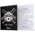 Murray Sporting Goods Baseball & Softball Scorebook 35 Games Score Book Score Keeping Book for Stats Adult