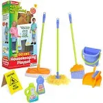 Kidzlane 7 Piece Doctor &amp; Cleaning Play Set