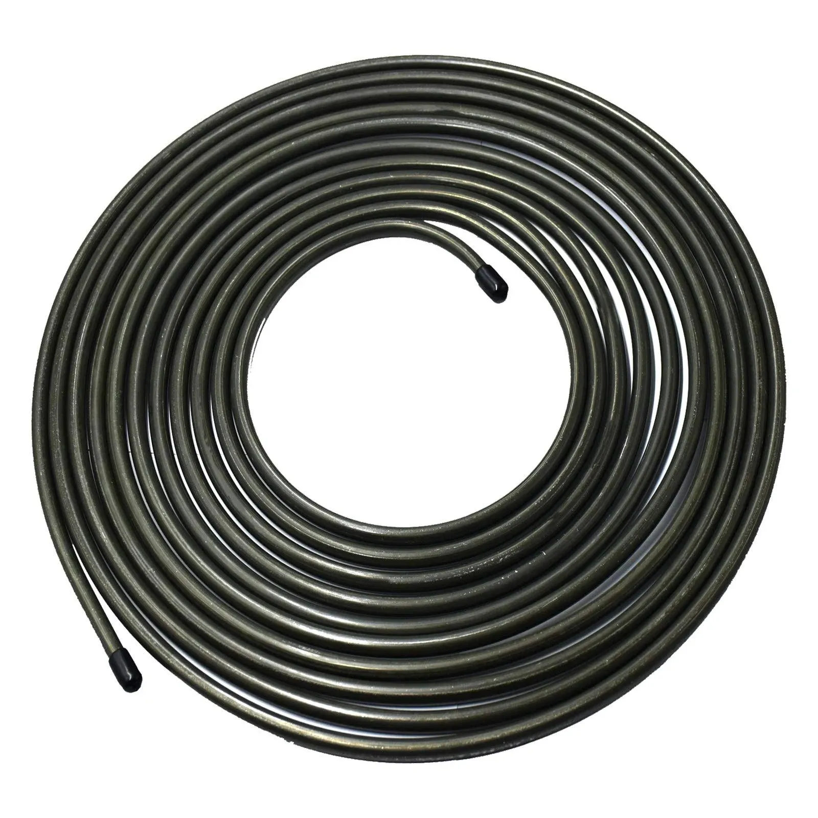 MuHize 5 16 Brake Line Tubing Kit - Upgraded 25ft of Flexible PVF-Coated Steel Brake Steel Tube Roll, Fuel and Transmission Line Tubing Coil 25 ft 5 16