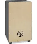 Latin Percussion Box Wire Cajon with Natural Faceplate, Gray (LP1428NYG)