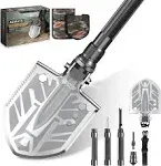 Sahara Sailor Survival Shovel, Unbreakable Tactical Shovel-180 Degree Folding Shovel-Camping Shovels - 23 in 1 Survival, Sahara