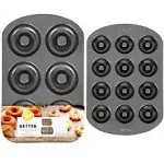 GEEOOLLAH Wilton Donut Pan 2-Piece Set