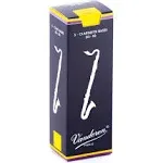 Vandoren CR123 Traditional Bass Clarinet Reeds - Strength 3 (Box of 5) | Reverb