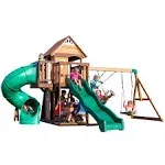 Denali Tower Wooden Play Swing Set Swing-N-Slide