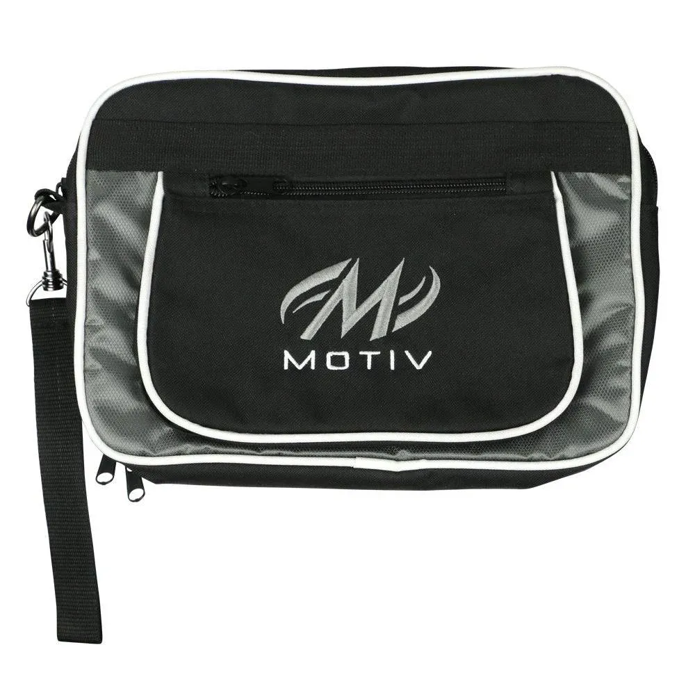 Motiv Bowling Accessory Bag Silver/Black