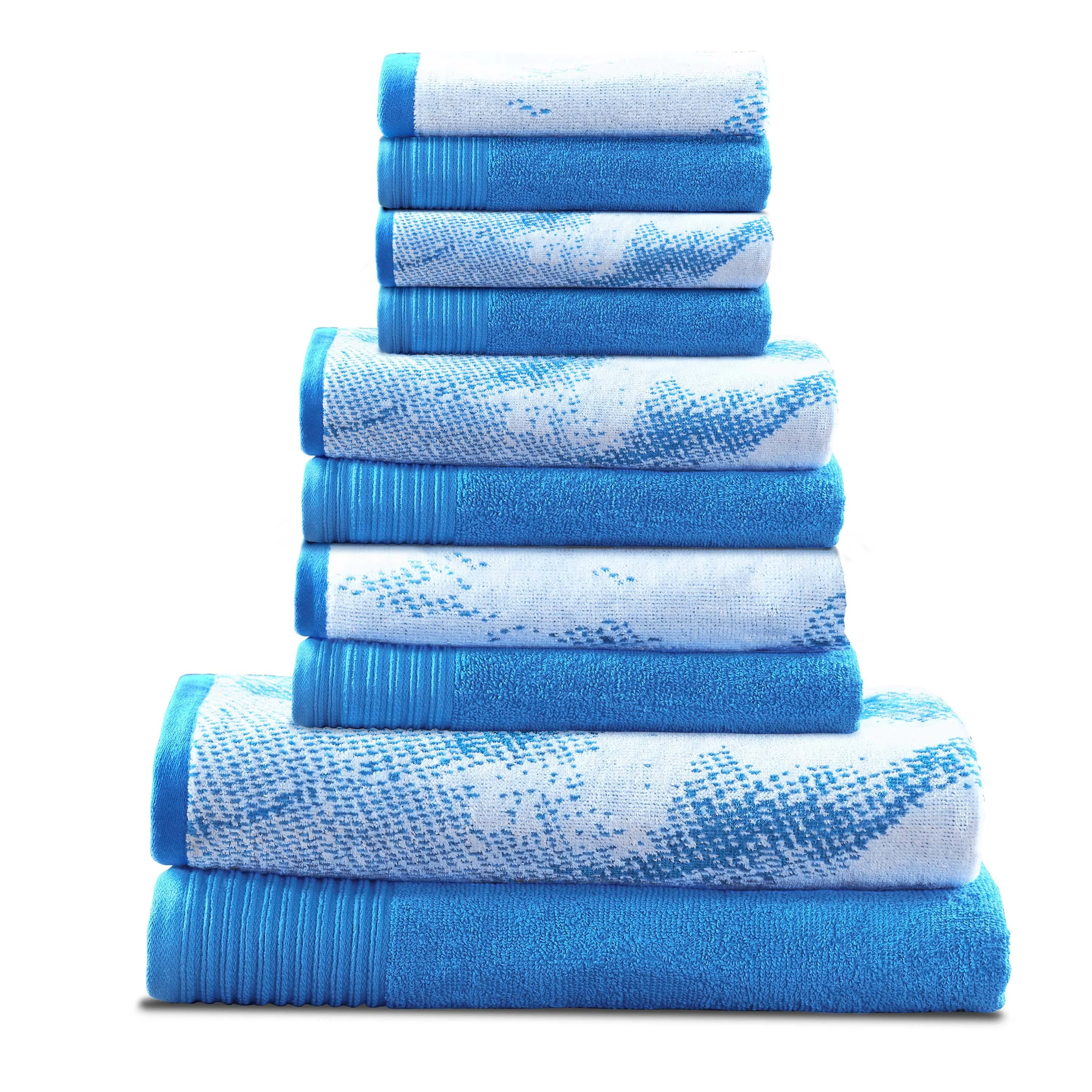 Kreager 10 Piece 100% Cotton 500 GSM Towel Set Orren Ellis