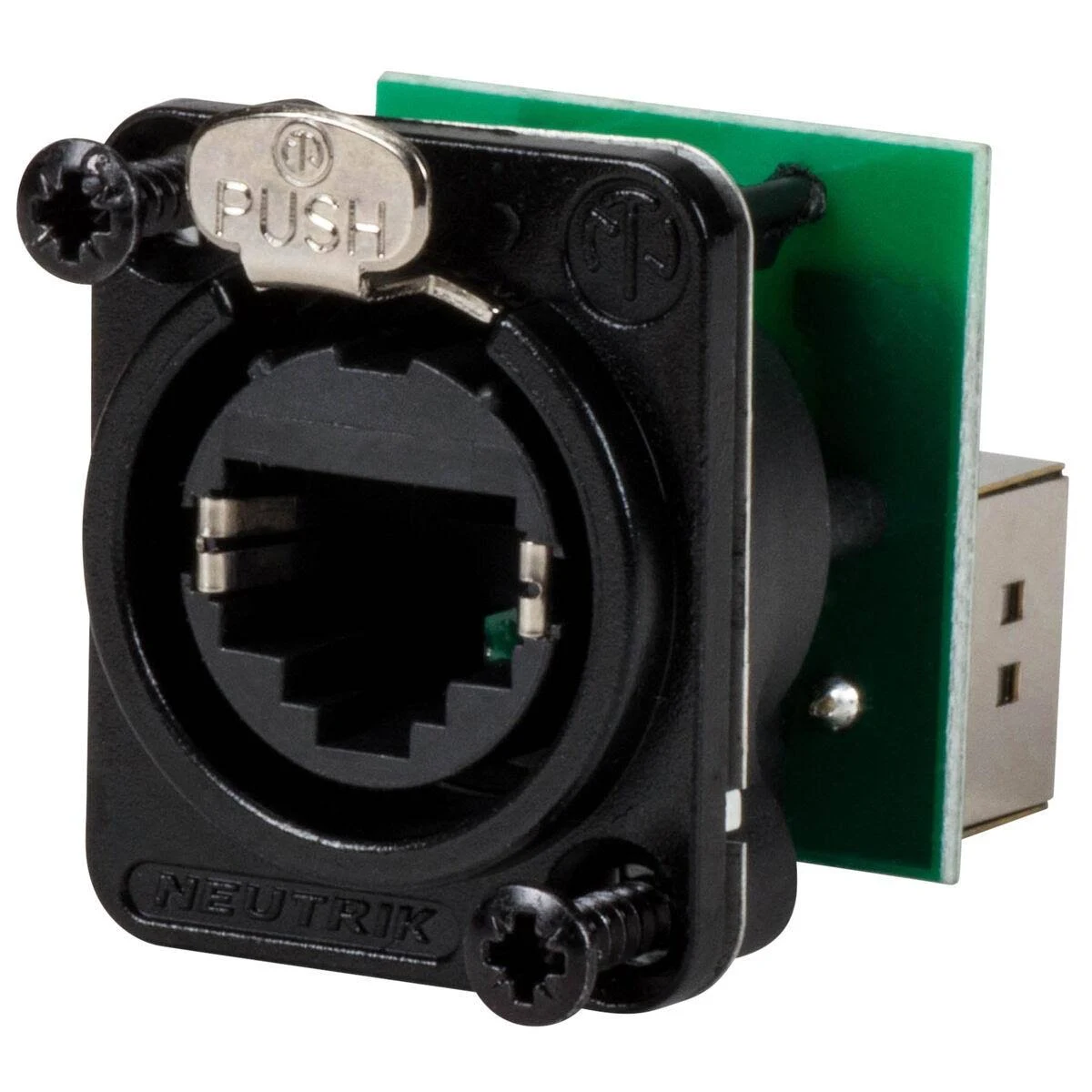 Neutrik NE8FDP-B Ethercon RJ45 Feedthrough Receptacle