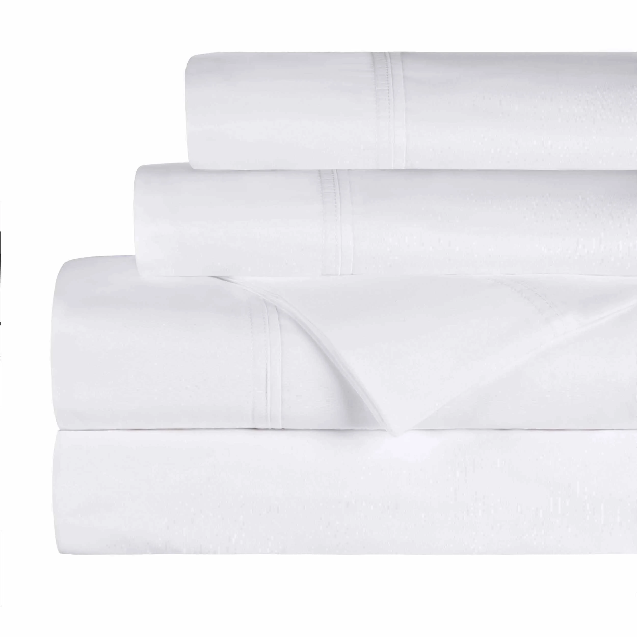 Gina Organic Cotton 300 Thread Count Percale Fitted Bed Sheet