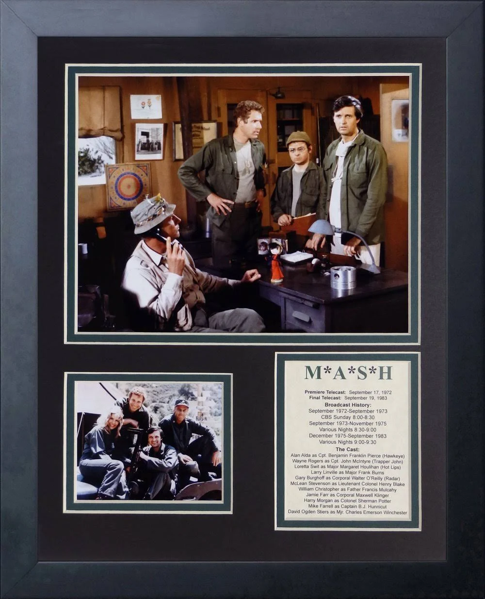 Legends Never Die "MASH Framed Photo Collage, 11 x 14-Inch, (16096U)