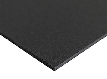 Foamacell PVC Foam Board Sheet - 24 x 48 - Black - 3mm Thickness - used in ...