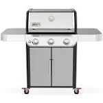 Weber Genesis S-315 Liquid Propane Gas Grill, Stainless Steel