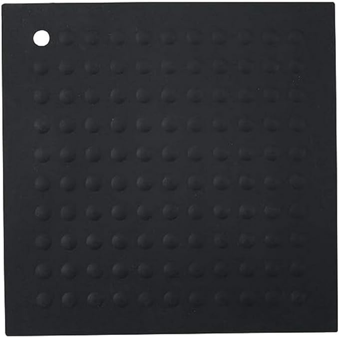 Lamson Big HotSpot Counter Protector/Large Potholder/Trivet, 11.5" x 11.5", Black