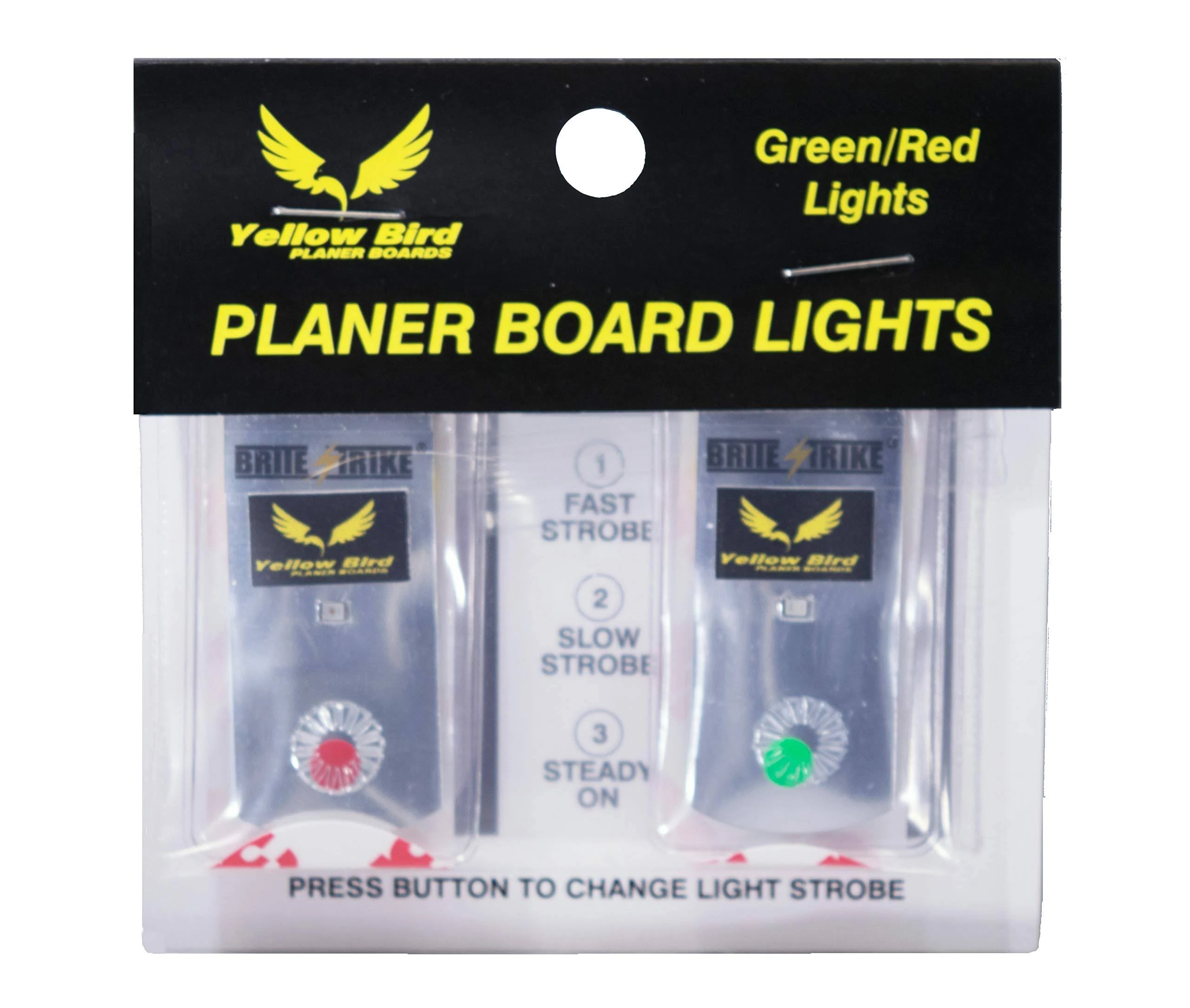 Planer Board LED Lights, Lasts 200 Hours, (1) Green Light, (1) Red Light