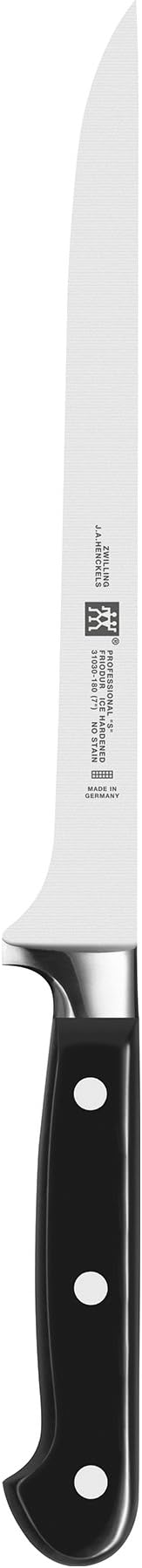 ZWILLING Professional S 7-inch Razor-Sharp German Fillet Knife, Made in Company-Owned German Factory with Special Formula Steel perfected for almost 300 Years, Dishwasher Safe