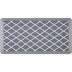 Martha Stewart Miles Modern Diamond Anti-Fatigue Air-Infused Kitchen Mat