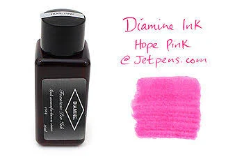 Diamine Hope Pink Ink - 30 ml Bottle