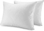 Waterguard Waterproof Pillow Protectors Quilted – Zippered Bug Proof Pillow Cases ...