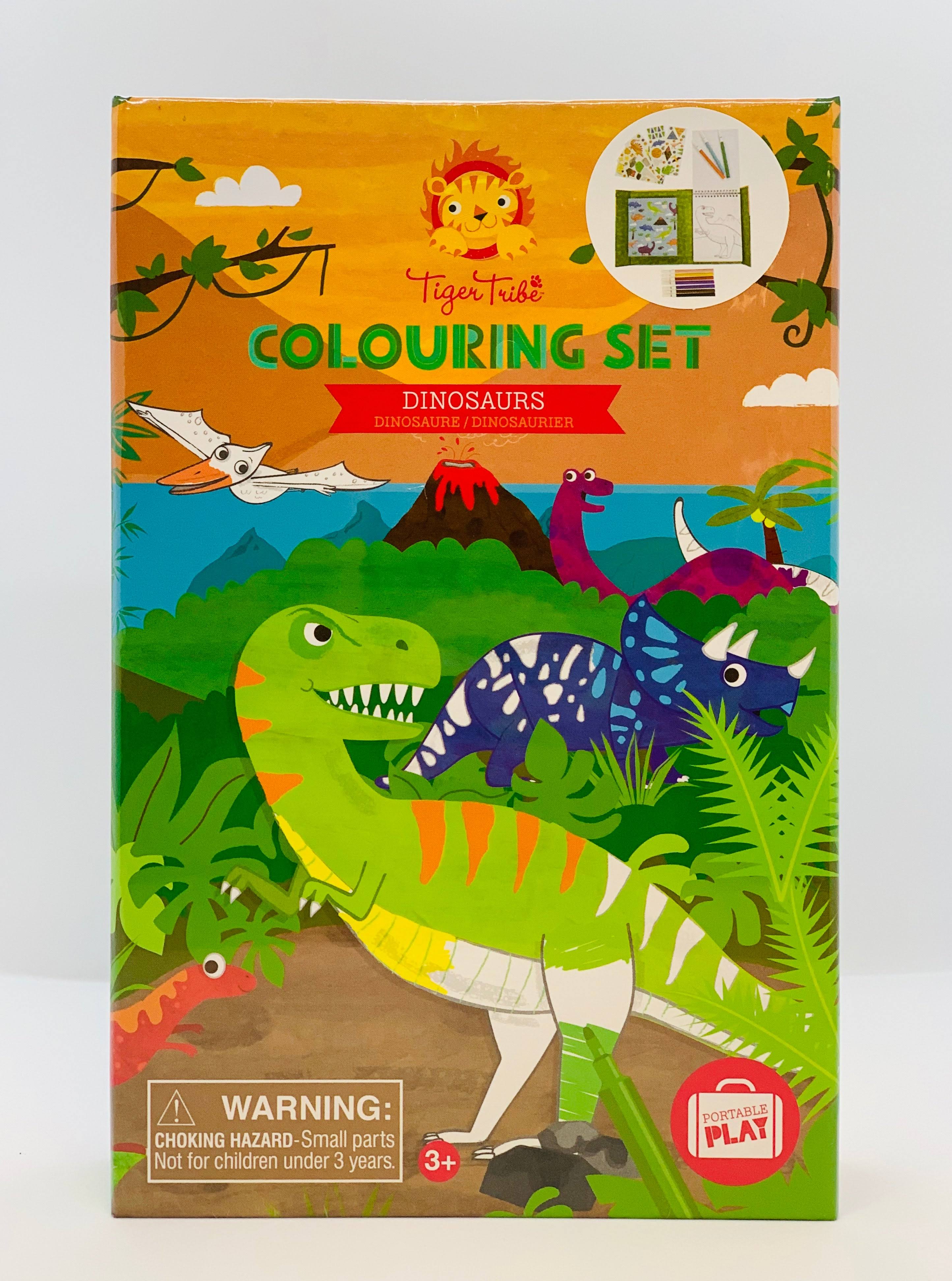 Coloring Set - Dinosaur