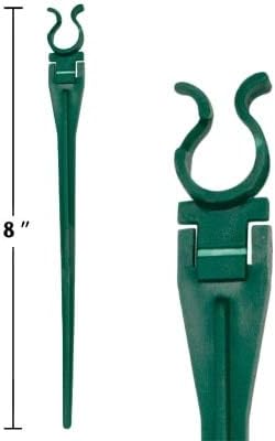 Up North Lighting 8" Above-Ground Christmas Light Stake (25 Pack)