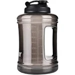 Water Bottle with Handle 2.5L Large Sports Water Bottle Half Gallon 2.5L black