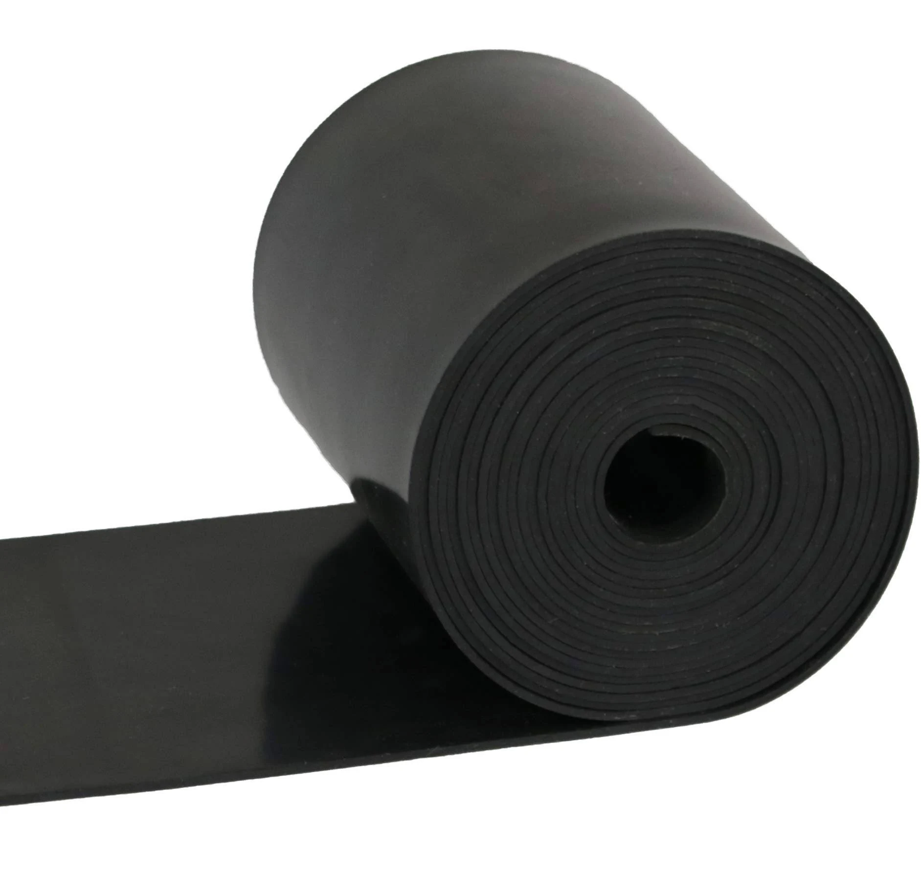 NABOWAN Solid Rubber Sheets,Strips,Rolls 1/16" (.062") Thick x 4" Wide x 120" Long, Thin Neoprene Rubber, Perfect for DIY Gasket Material, Sealing, Liner, Shield, Padding, Mat