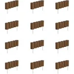 Greenes Fence 15 in. Full Log Edging (12-Pack)