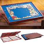 Bits and Pieces - Puzzle Expert Tabletop Easel - Non-Slip Felt Work Surface ...