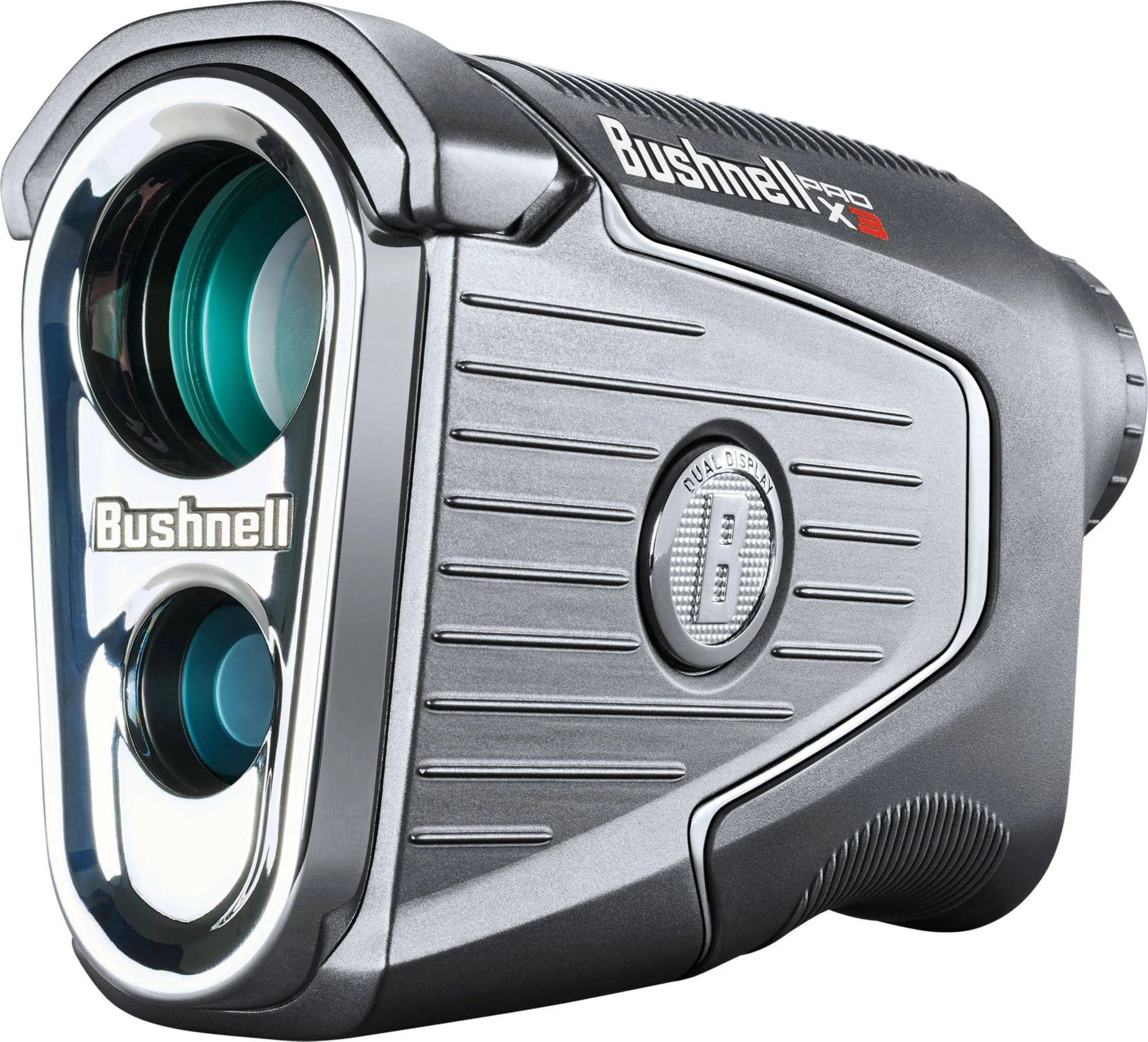 Bushnell Golf Pro X3 Golf Laser Rangefinder, Waterproof, Slope + Elements Compensation, Locking Slope Switch, Dual Display, Bite Magnet Mount