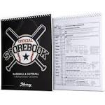 Murray Sporting Goods Baseball/Softb<wbr/>all Scorebook - Side-by-Side - 35 Games