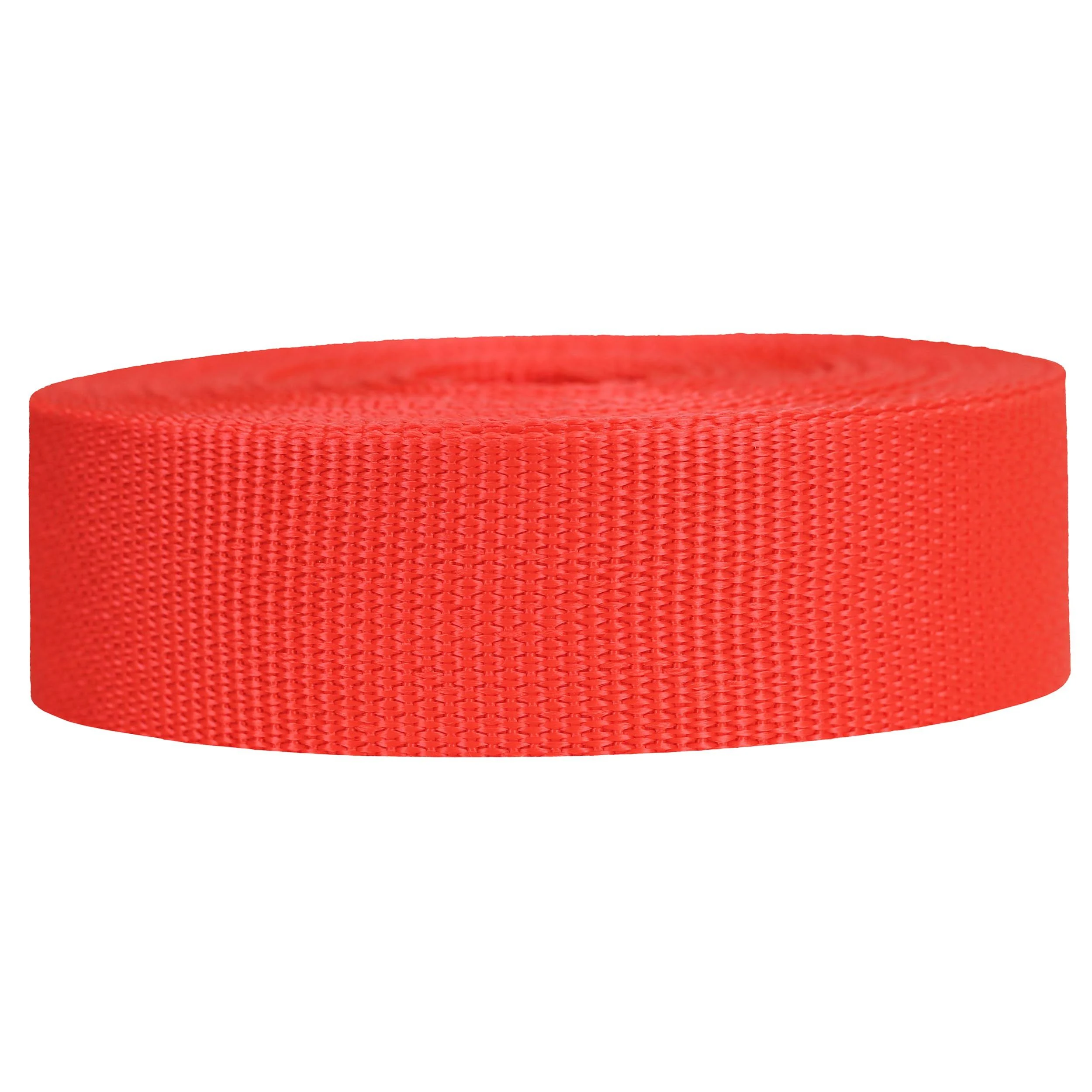 Lightweight Polypropylene Webbing - Poly Strapping for Outdoor DIY Gear Repair, Pet Collars, Crafts – 1.5 Inch by 10, 25, or 50 Yards, Over 20 Colors