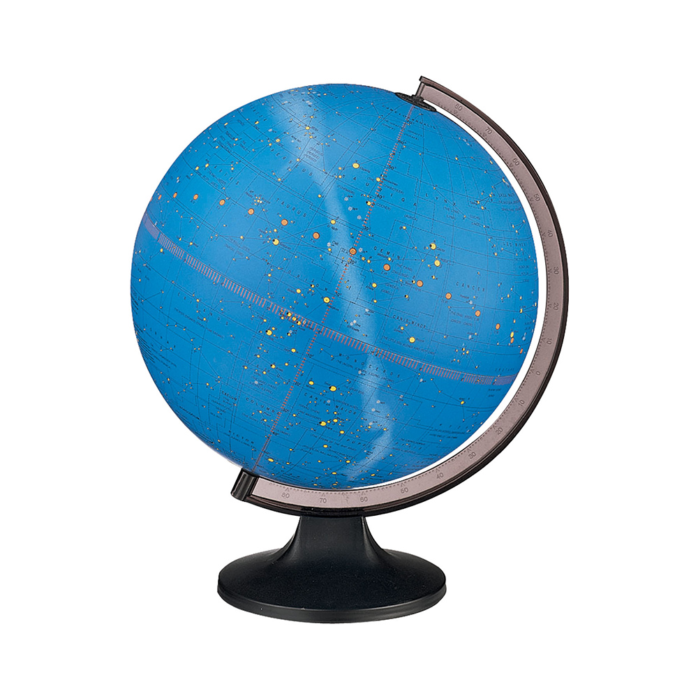 Replogle Constellation Illuminated Globe, Dual map, Detailed Sky map, Turn The Light ON to See All of The Constellations That Represent 12 Different Zodiac Signs(12"/30cm Diameter)