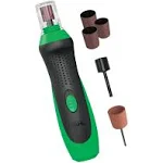 Wahl Lithium Ion Rechargeable Dog Nail Grinder with Concave Rounding Tip and Nail ...