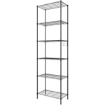 Homdox 6-Tier Storage Shelf Wire Shelving Unit Free Standing Rack Orga