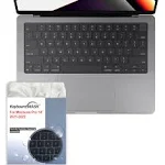 Keyboardmask for MacBook Pro 14" Full Cover for Keyboard + Touchbar /