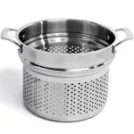 BergHOFF Professional Tri-Ply 18/10 Stainless Steel 9.5&quot; Steamer Insert