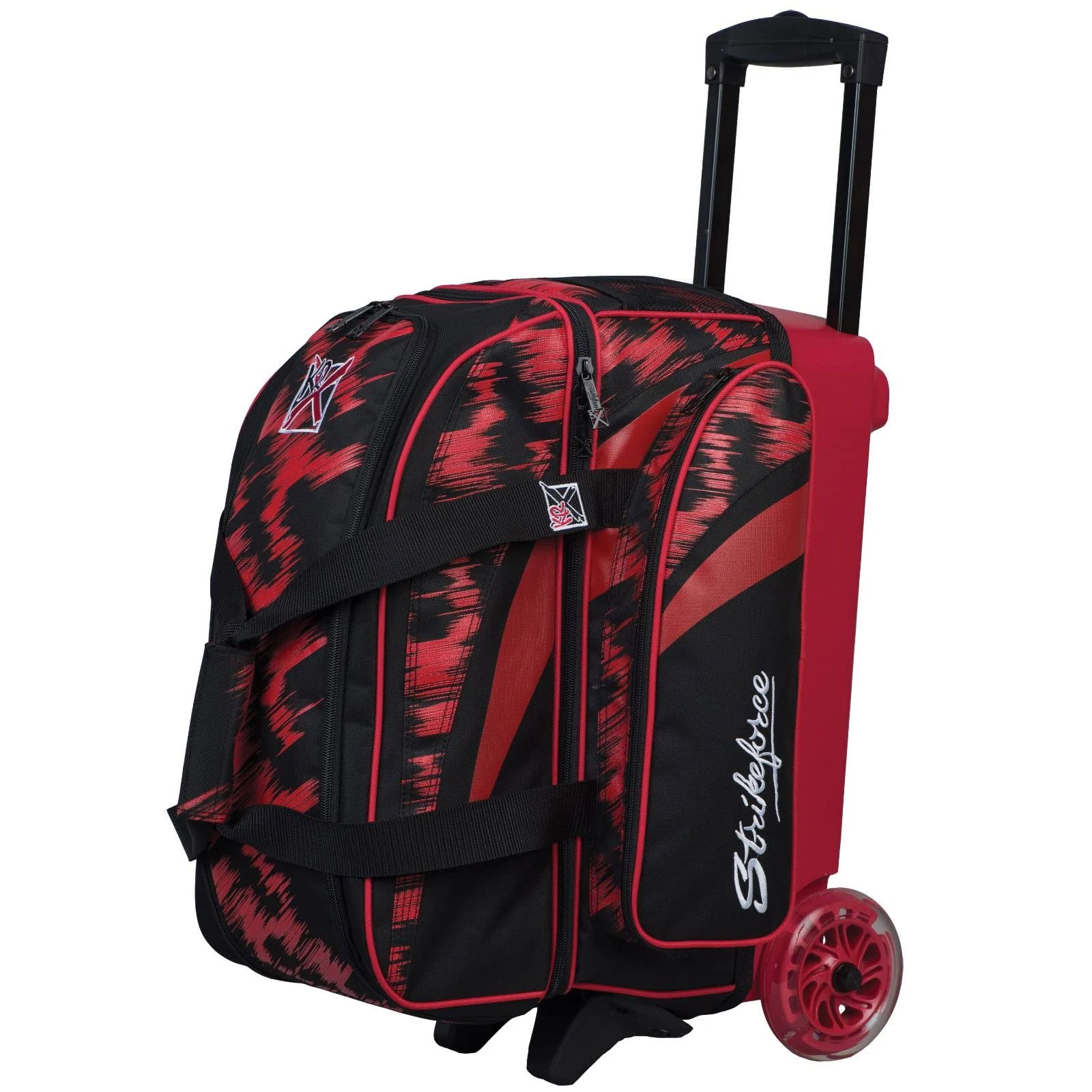 KR Cruiser Scratch Double Roller Bowling Bag