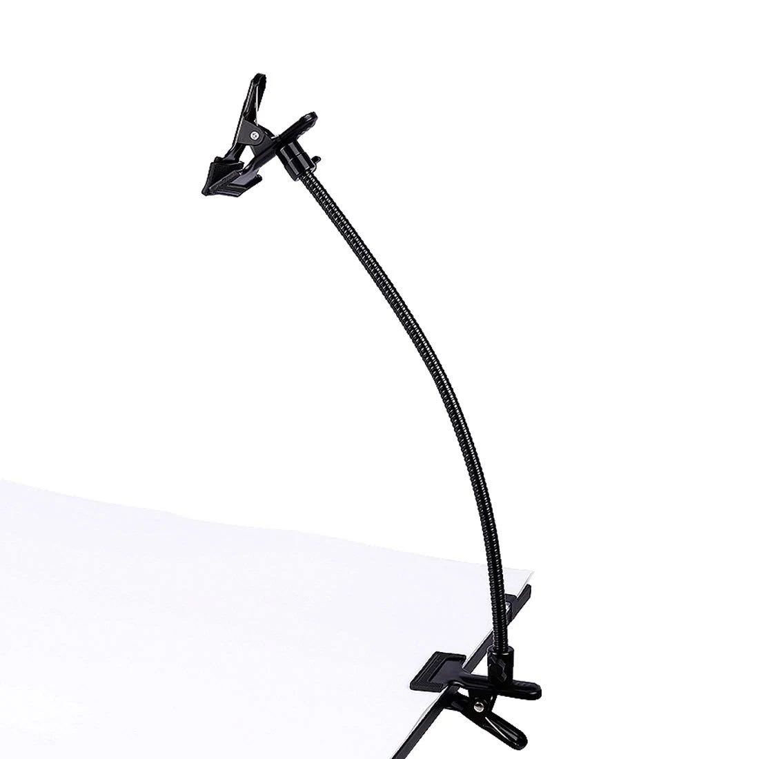 Photo Studio Lighting Light Stand Clamps Background Clip Gooseneck Tube Small...