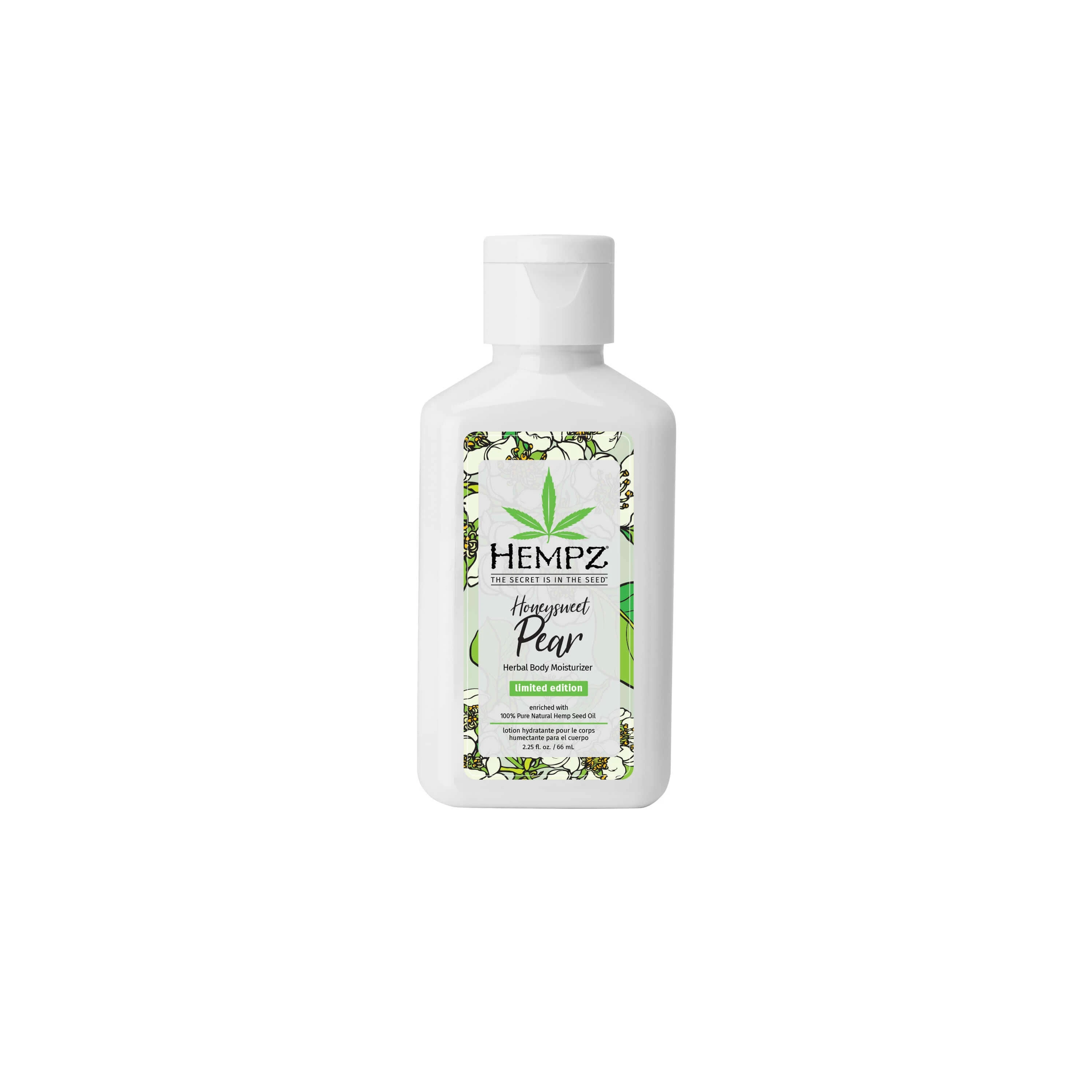 Hempz Body Lotion - Honeysweet Pear Limited Edition Mini Daily Moisturizing Cream ...