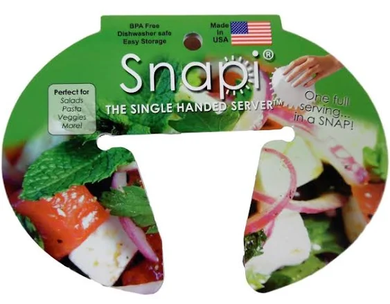 Snapi - The Single Handed Salad Server - Grape