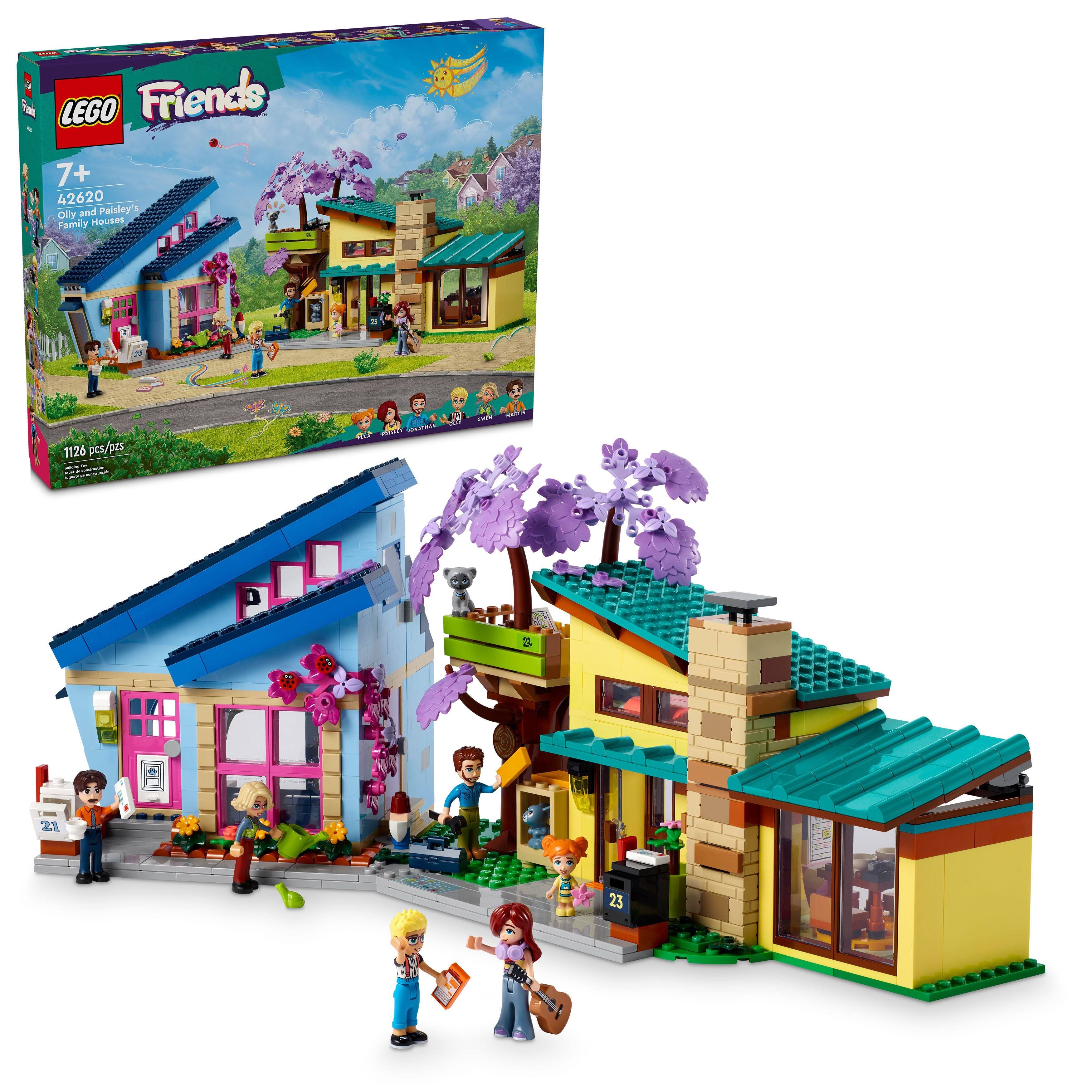 LEGO - 42620 | Friends: Olly and Paisley's Family Houses