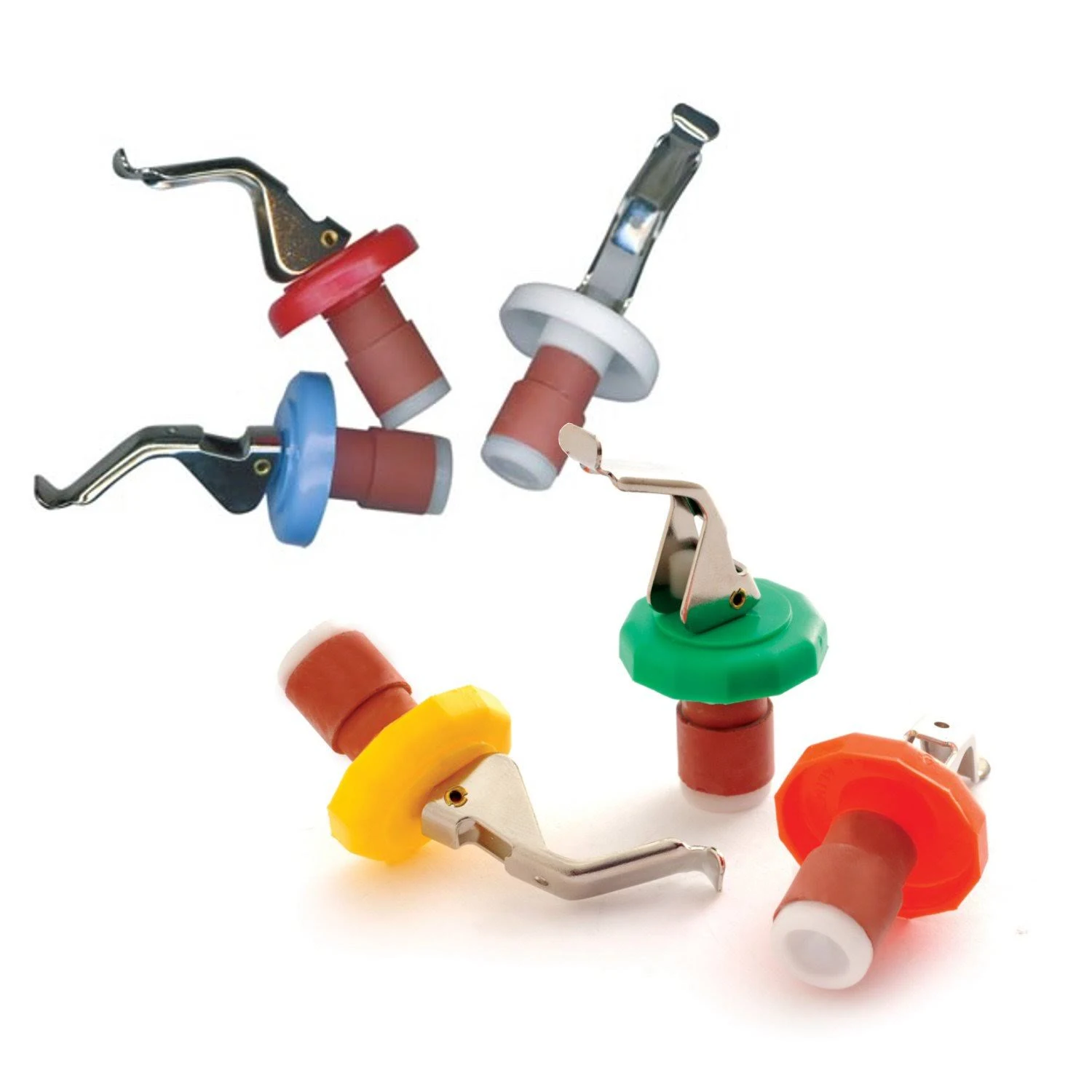 Norpro 288 Bottle Stopper, 3 Piece, Multicolored